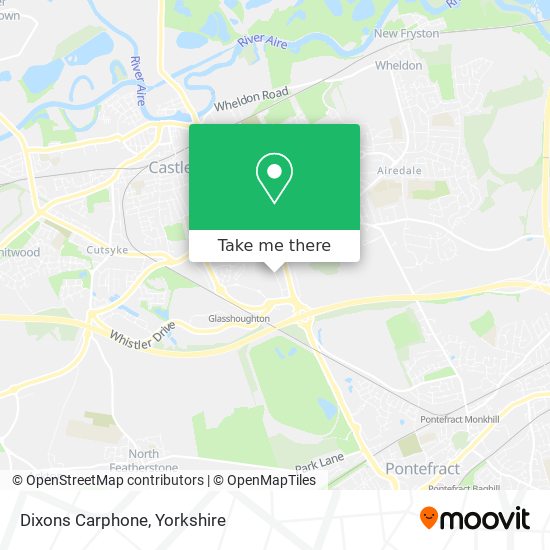 Dixons Carphone map