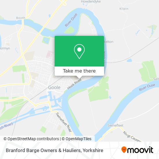 Branford Barge Owners & Hauliers map