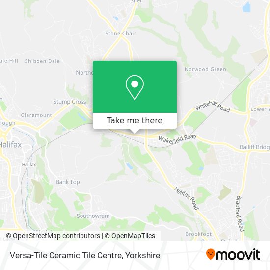 Versa-Tile Ceramic Tile Centre map