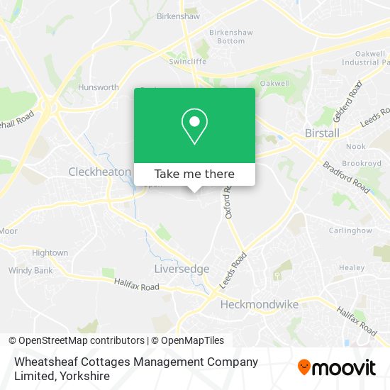 Wheatsheaf Cottages Management Company Limited map