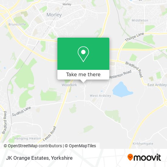 JK Orange Estates map