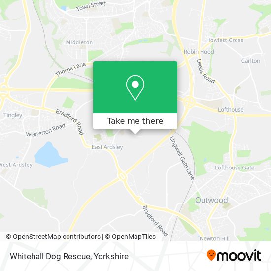 Whitehall Dog Rescue map