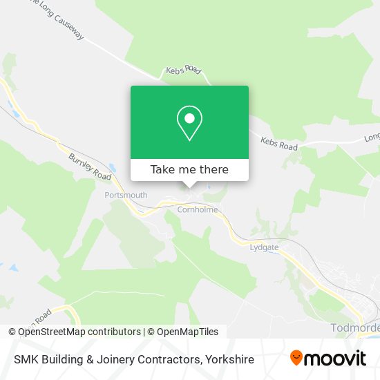 SMK Building & Joinery Contractors map