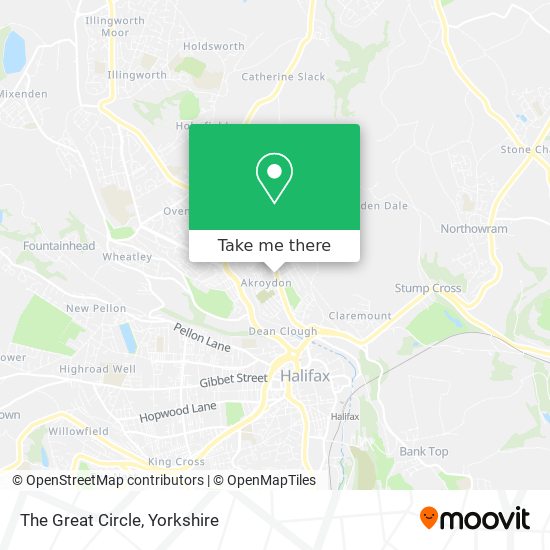 The Great Circle map