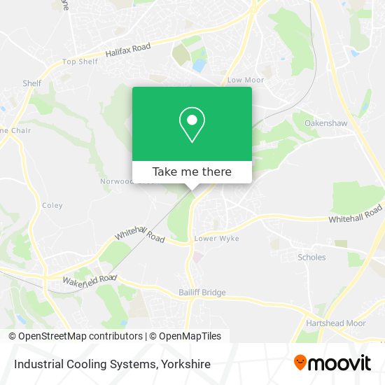 Industrial Cooling Systems map