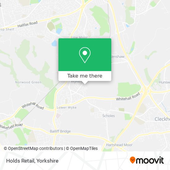 Holds Retail map