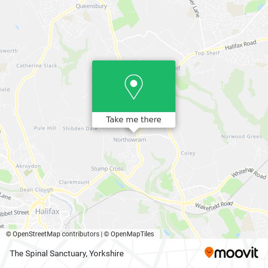 The Spinal Sanctuary map