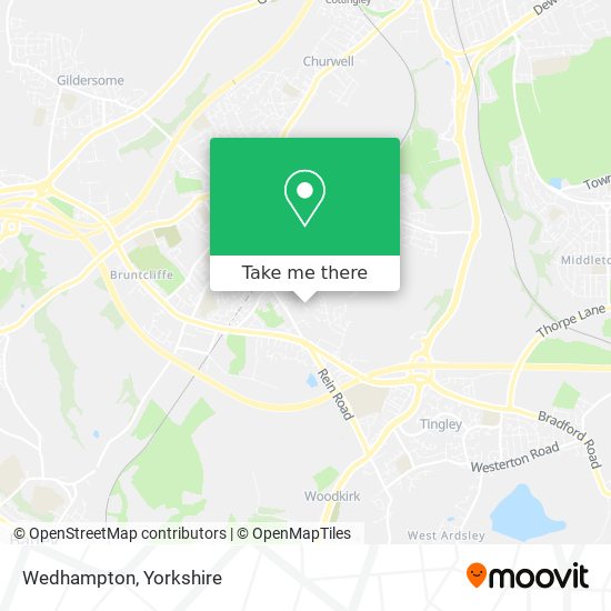 Wedhampton map