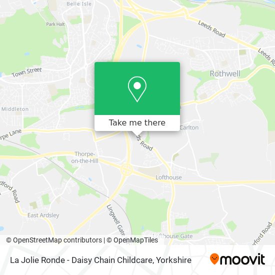 La Jolie Ronde - Daisy Chain Childcare map