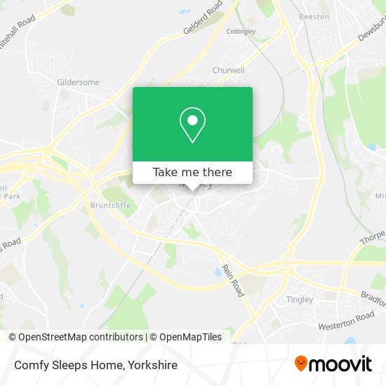 Comfy Sleeps Home map