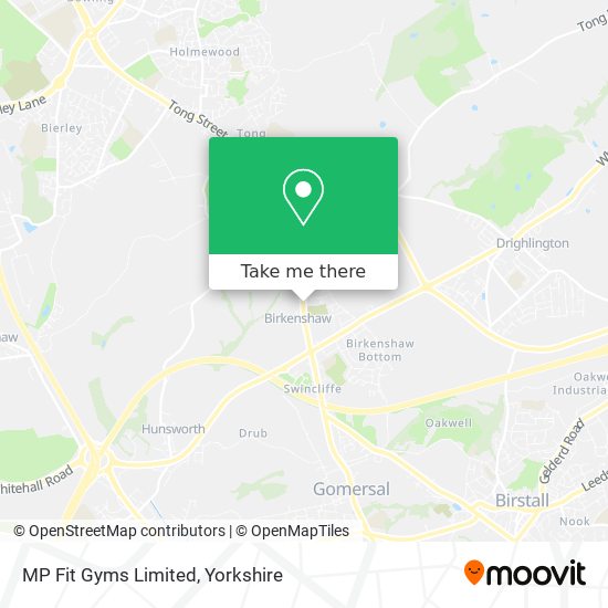 MP Fit Gyms Limited map