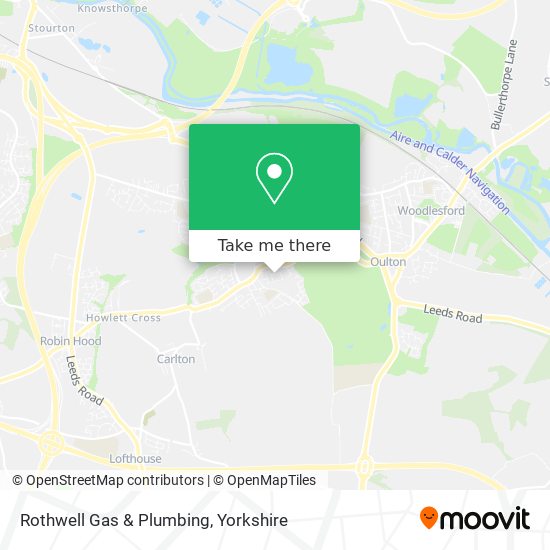 Rothwell Gas & Plumbing map