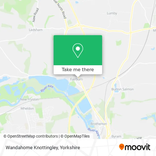 Wandahome Knottingley map