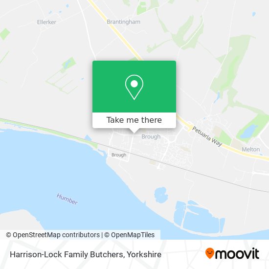 Harrison-Lock Family Butchers map