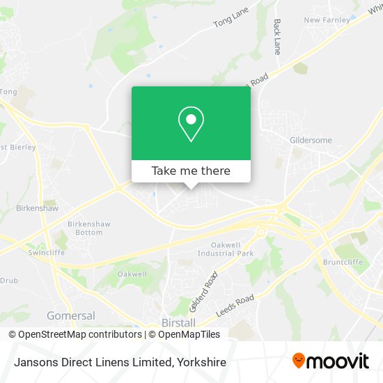 Jansons Direct Linens Limited map