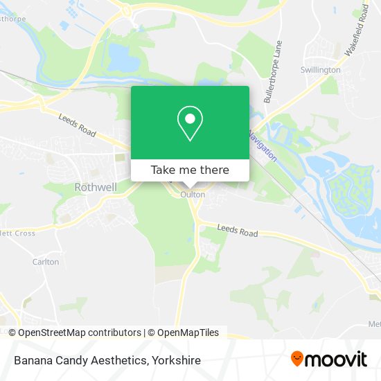 Banana Candy Aesthetics map