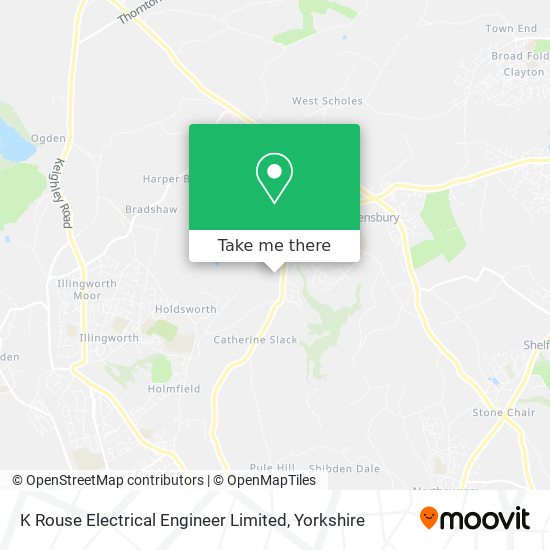 K Rouse Electrical Engineer Limited map