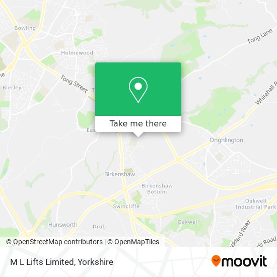 M L Lifts Limited map