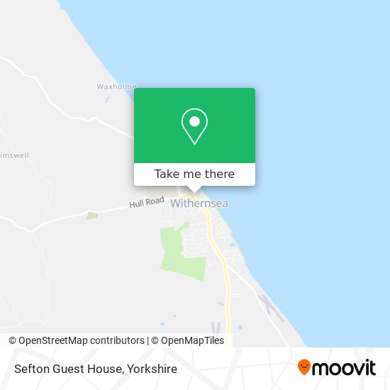 Sefton Guest House map