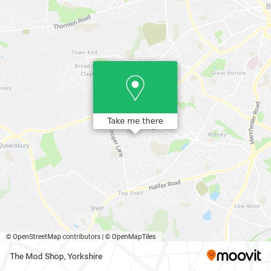 The Mod Shop map