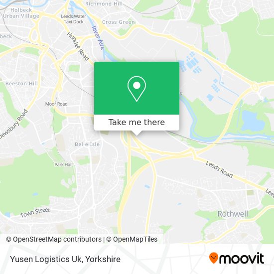 Yusen Logistics Uk map