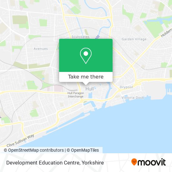 Development Education Centre map