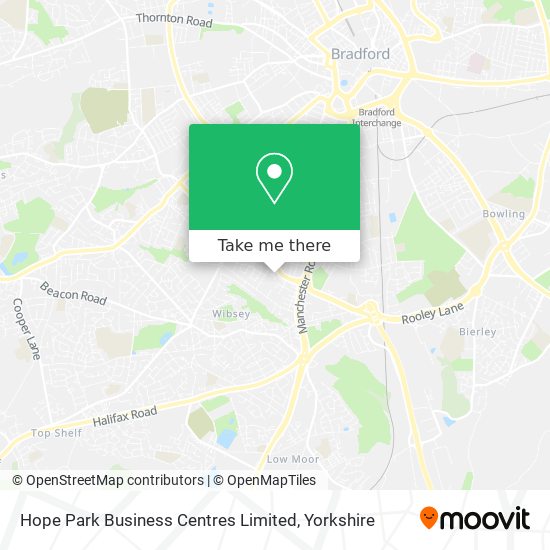 Hope Park Business Centres Limited map