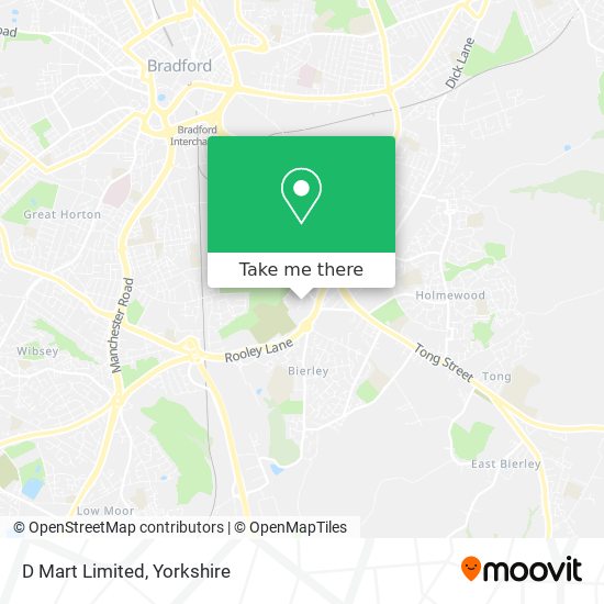 D Mart Limited map