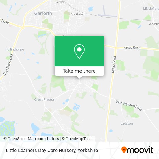 Little Learners Day Care Nursery map