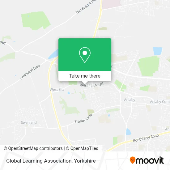 Global Learning Association map