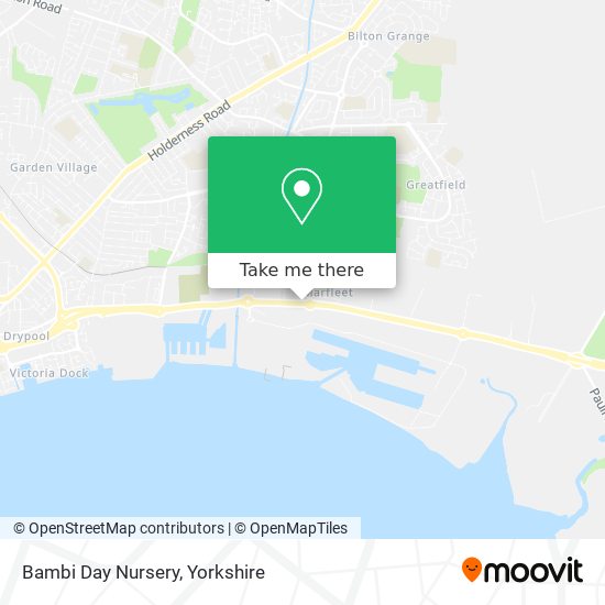 Bambi Day Nursery map