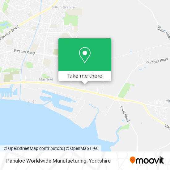 Panaloc Worldwide Manufacturing map