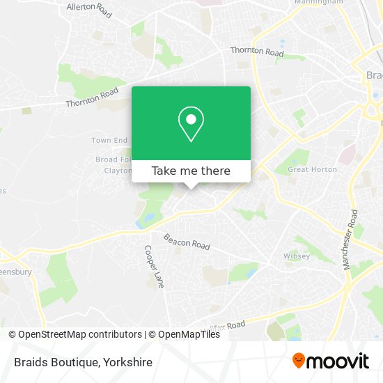 Braids Boutique map