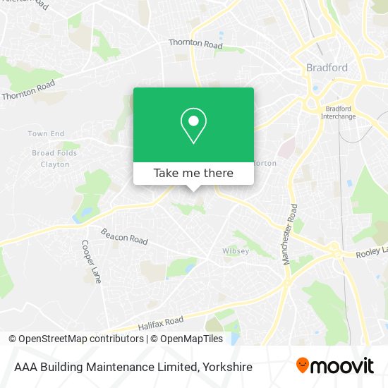 AAA Building Maintenance Limited map