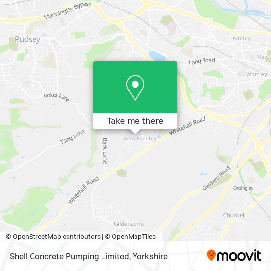 Shell Concrete Pumping Limited map