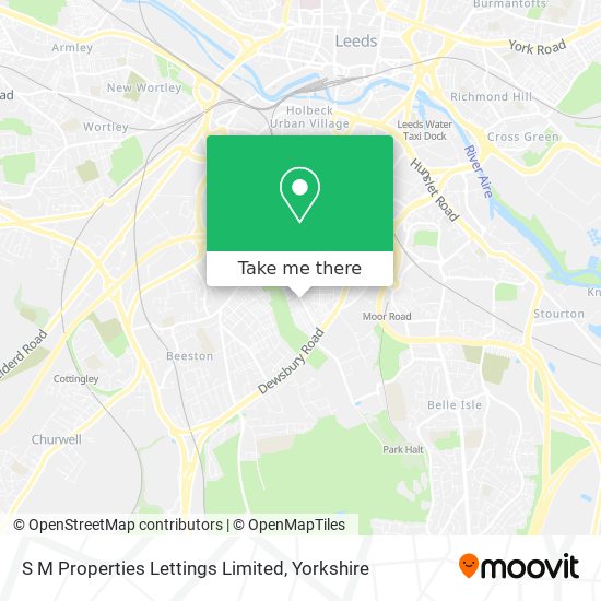 S M Properties Lettings Limited map