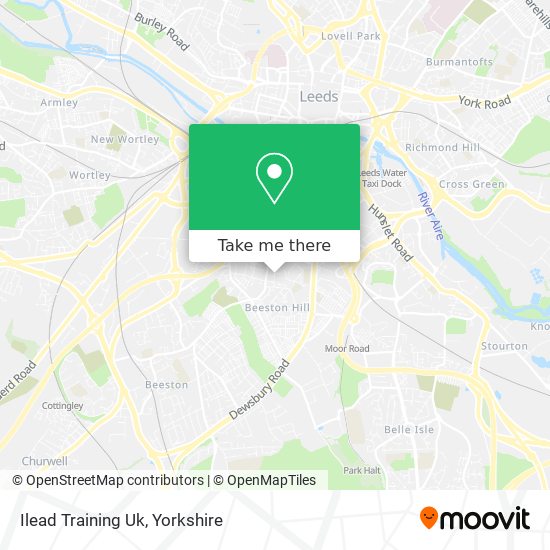 Ilead Training Uk map