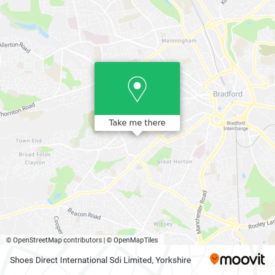 Shoes Direct International Sdi Limited map