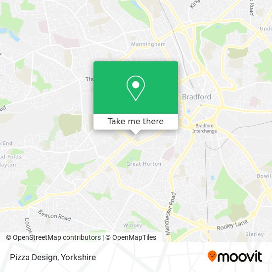 Pizza Design map