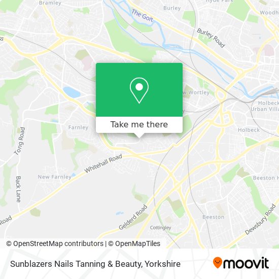 Sunblazers Nails Tanning & Beauty map
