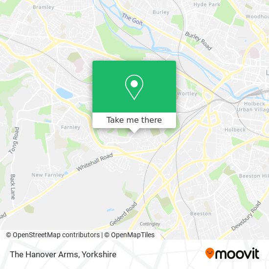 The Hanover Arms map