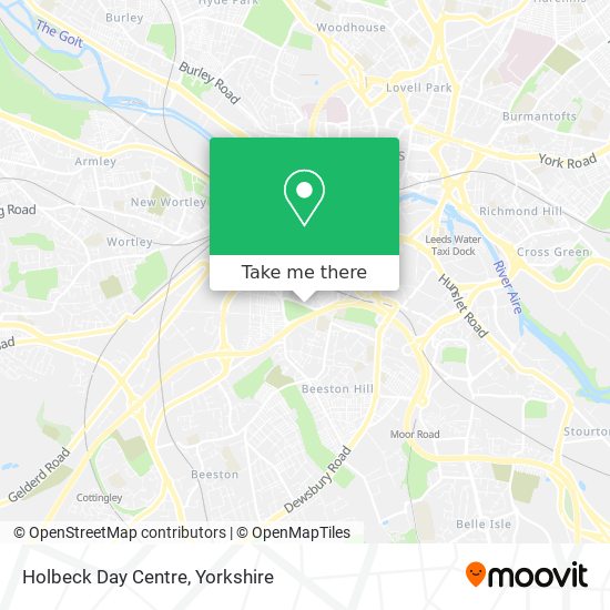 Holbeck Day Centre map