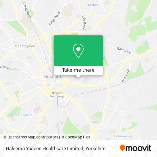 Haleema Yaseen Healthcare Limited map