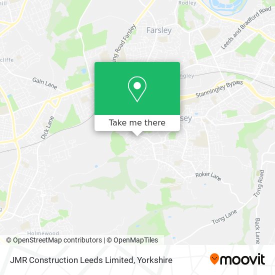 JMR Construction Leeds Limited map
