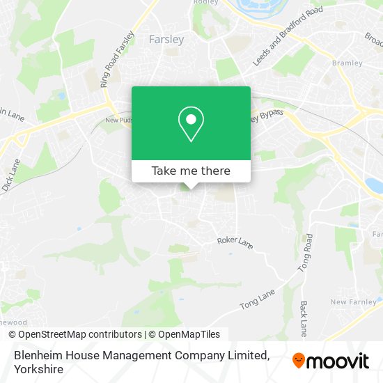 Blenheim House Management Company Limited map