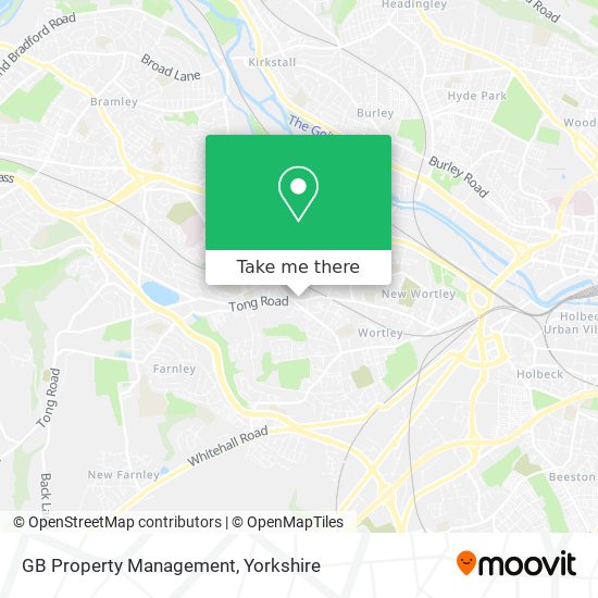 GB Property Management map