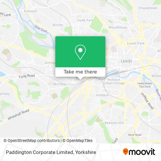 Paddington Corporate Limited map