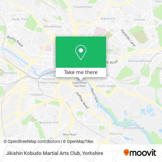 Jikishin Kobudo Martial Arts Club map