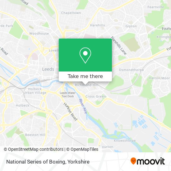 National Series of Boxing map