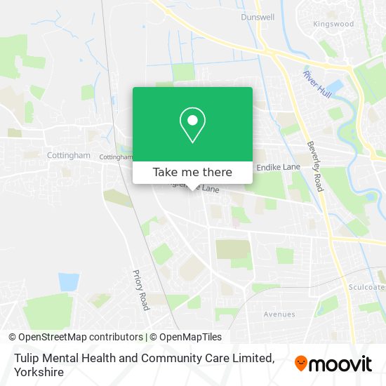 Tulip Mental Health and Community Care Limited map